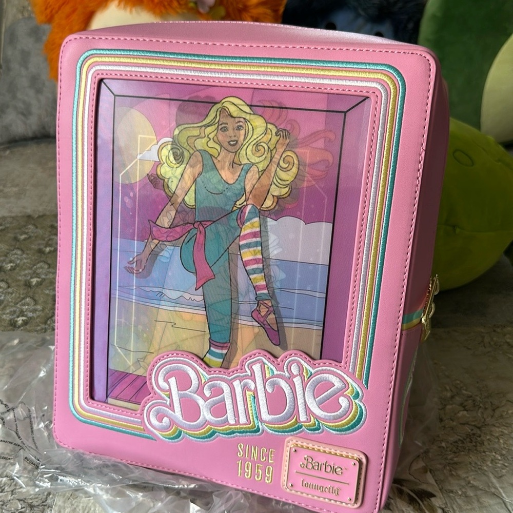 Barbie "Doll Box"  Loungefly, Triple Lenticular, NWTs